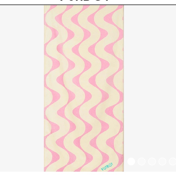Funboy wavy striped beach towel - Picture 1 of 7